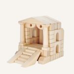 Wood Toy Home Block Set